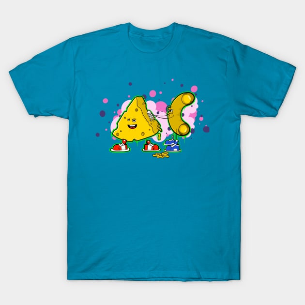 Mac & Cheese Please T-Shirt by Art by Nabes